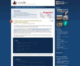 Anieto2K.com(Desarrollo web) Screenshot