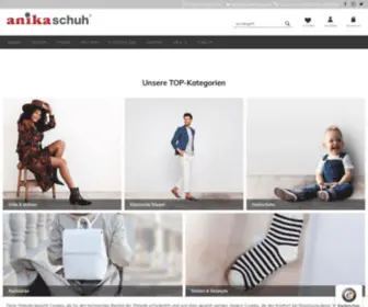 Anika-Schuh.de(Anika-Schuh®) Screenshot