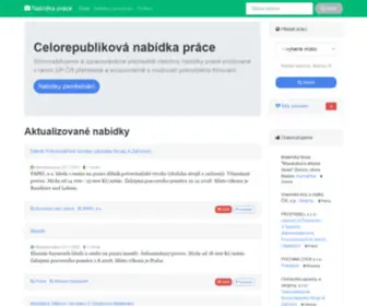 Anika.cz(Nabídka práce) Screenshot