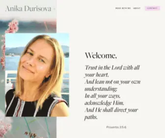 Anikadurisova.com(Anika Durisova) Screenshot