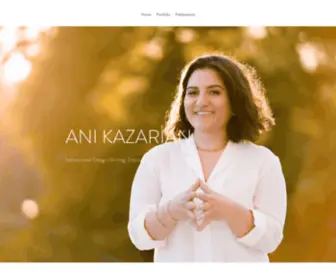 Anikazarian.com(ABOUT ME) Screenshot