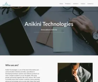 Anikinitek.com(Anikini Technologies) Screenshot