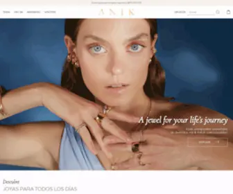 Anikjewelry.co(Anik Jewelry) Screenshot