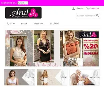 Anil.com.tr(Anıl İç Giyim) Screenshot