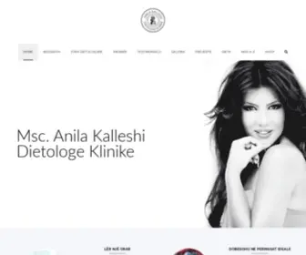 Anilakalleshi.com(Anila Kalleshi Official) Screenshot