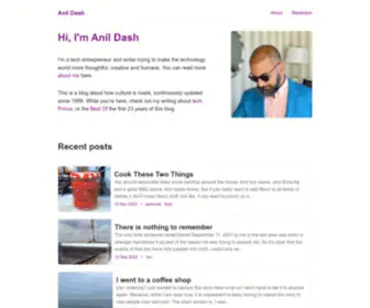 Anildash.com(Anil Dash) Screenshot