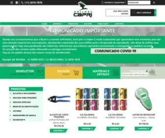 Anilhascapri.com.br(Anilhas Capri) Screenshot