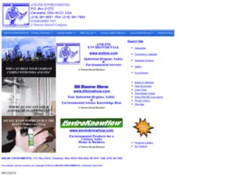 Aniline.com(ANILINE ENVIRONMENTAL) Screenshot