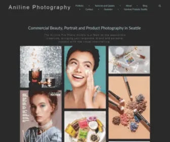 Anilineprophoto.com(Beauty and portrait photographer in Seattle and Redmond Aniline Pro Photo) Screenshot