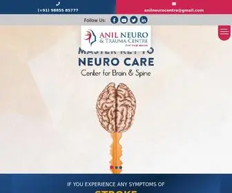 Anilneuroandtraumacentre.com(Best Neurologist in Vijayawada) Screenshot