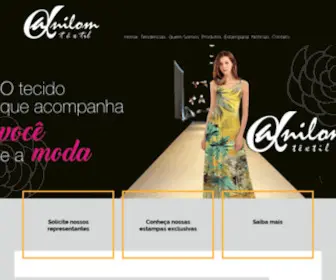 Anilomtextil.com.br(ANILOM TEXTIL) Screenshot