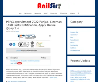 Anilsiriti.com(Anil Sir ITI) Screenshot
