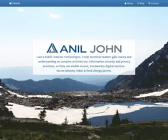 Aniltj.com(Anil John) Screenshot