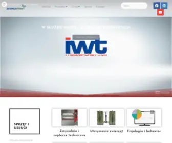 Anima-Vivari.pl(Wyłączny dystrybutor firm Tecniplast/IWT/Minerve) Screenshot