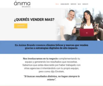 Animabrands.com(Anima Brands) Screenshot