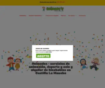 Animadoscb.com(Empresa de animación) Screenshot