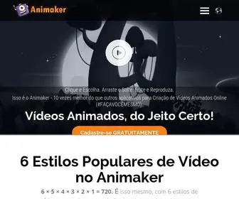 Animaker.co(O Animaker é um criador de vídeos de animação do) Screenshot