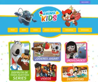 Animakids.com(La nueva web de Animakids) Screenshot