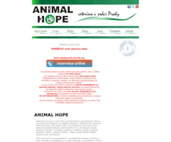 Animal-Hope.cz(Animal Hope) Screenshot