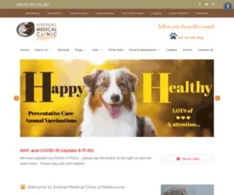 Animal-Medical-Clinic.com(Animal Medical Clinic) Screenshot