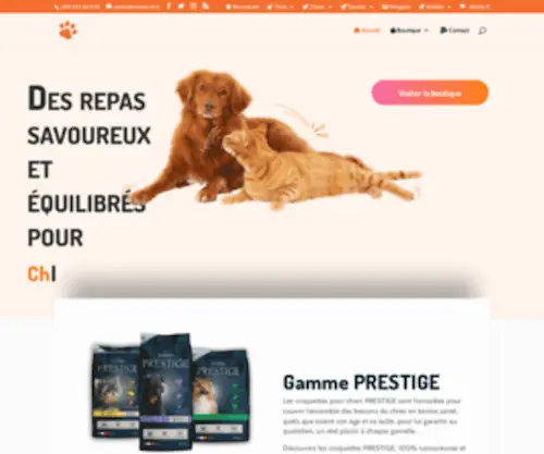 Animal-Rit.fr(Vente en ligne) Screenshot