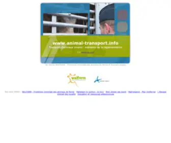 Animal-Transport.info(Transport d'animaux vivants : mémento de la réglementation) Screenshot