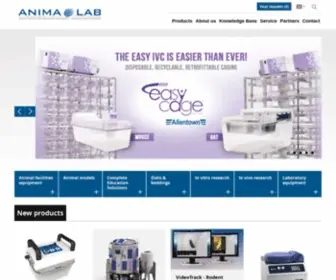 Animalab.eu(Animal facility and laboratory equipment) Screenshot