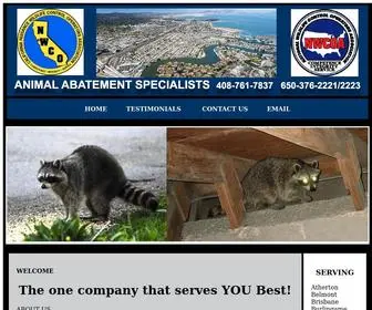 Animalabatementspecialists.com(ANIMAL ABATEMENT SPECIALISTS) Screenshot