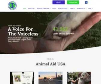 Animalaidusa.org(Animalaidusa) Screenshot