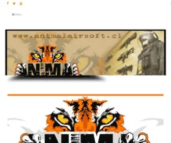 Animalairsoft.cl(Replicas para Airsoft) Screenshot