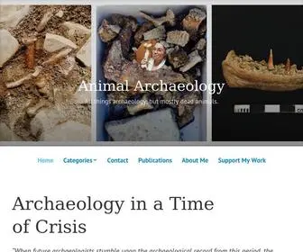 Animalarchaeology.com(All things archaeology) Screenshot