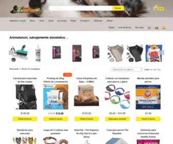 Animalarium.com.ve(Animalarium Caracas) Screenshot