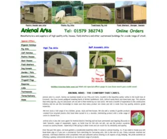 Animalarks.co.uk(Animal Arks for quality animal arks) Screenshot