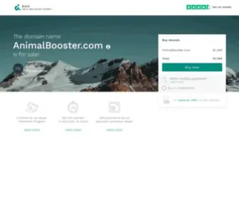 Animalbooster.com(AnimalBooster) Screenshot