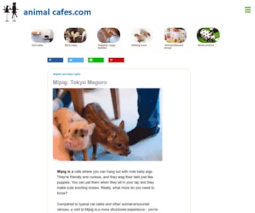 Animalcafes.com(Animalcafes) Screenshot