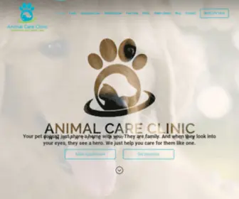 Animalcareclinic.vet(Veterinarian in Bedford) Screenshot