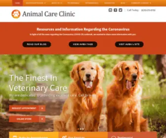 Animalcareclinicsandiego.com(Animal Care Clinic) Screenshot