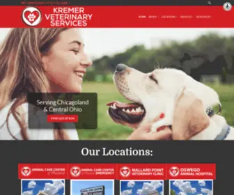 Animalcareinfo.com(Kremer Veterinary Services) Screenshot