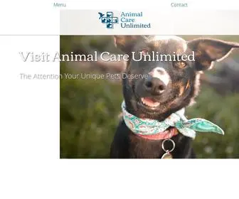 Animalcareunlimited.com(Exotic Animal Veterinarian) Screenshot