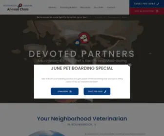 Animalclinicofromeoville.com(Animal Clinic of Romeoville) Screenshot