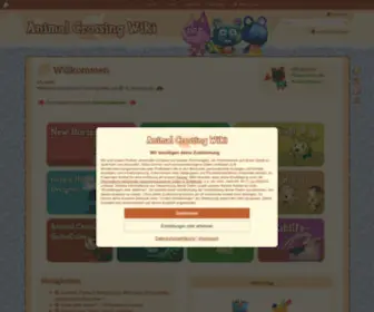 Animalcrossingwiki.de(Animal Crossing Wiki) Screenshot