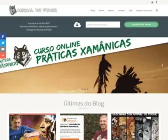 Animaldepoder.com.br(Animal de poder) Screenshot