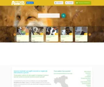 Animaleamico.com(Annunci Animali Cani Cuccioli regalo da allevamenti e privati) Screenshot