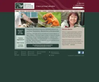 Animaledu.com(Animal Behavior Institute) Screenshot
