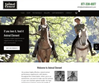 Animalelement.com Screenshot