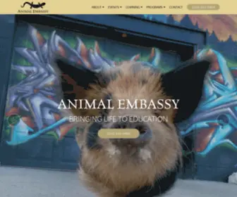 Animalembassy.com(Animal Embassy) Screenshot