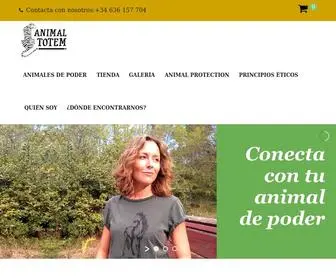 Animalesdepoder.com(ANIMAL DE PODER ANIMAL TOTEM) Screenshot