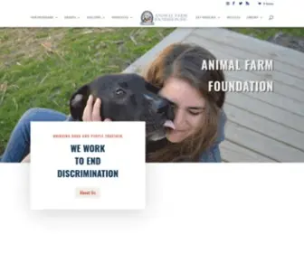 Animalfarmfoundation.org(Animal Farm Foundation) Screenshot