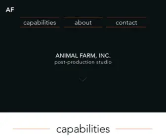 Animalfarminc.com(Animal Farm) Screenshot