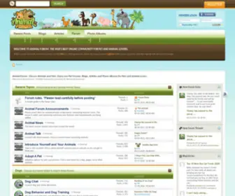 Animalforum.com(Animal Forum) Screenshot